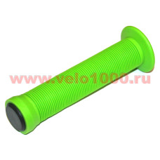 Грипсы 145мм., с заглушками, зелёный лайм, аналог Longneck ST, без уп.