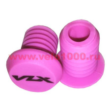 Грипстопы "VLX" кратоновые пробки розовые, пара.