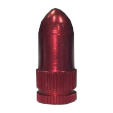 Колпачок для F/V в виде пули с накаткой у основания, красный.