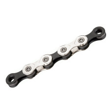 Цепь 1/2"x11/128", 118 зв, 11 скор, серебристо-чёрная, с замком, инд уп.