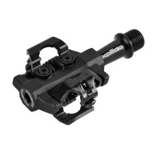 Педали для кросса CXR чёрные, шипы SPD, корпус AL6061, ось 9/16" CrMo, 3 промподш 295г
