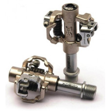 Педали MTB контактные SPD/XPT 6°, 2-х сторонние, корпус и ось Cr-Mo, промп +DU, 312г, инд уп.
