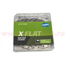 Цепь 1/2"x11/128", 126 зв, для 12/13 скор SRAM, серебристая, с замком, 2х прочность, инд уп.