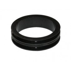 Neco кольцо проставочное 1-1/8"х10мм чёрное, полированное, алюминий