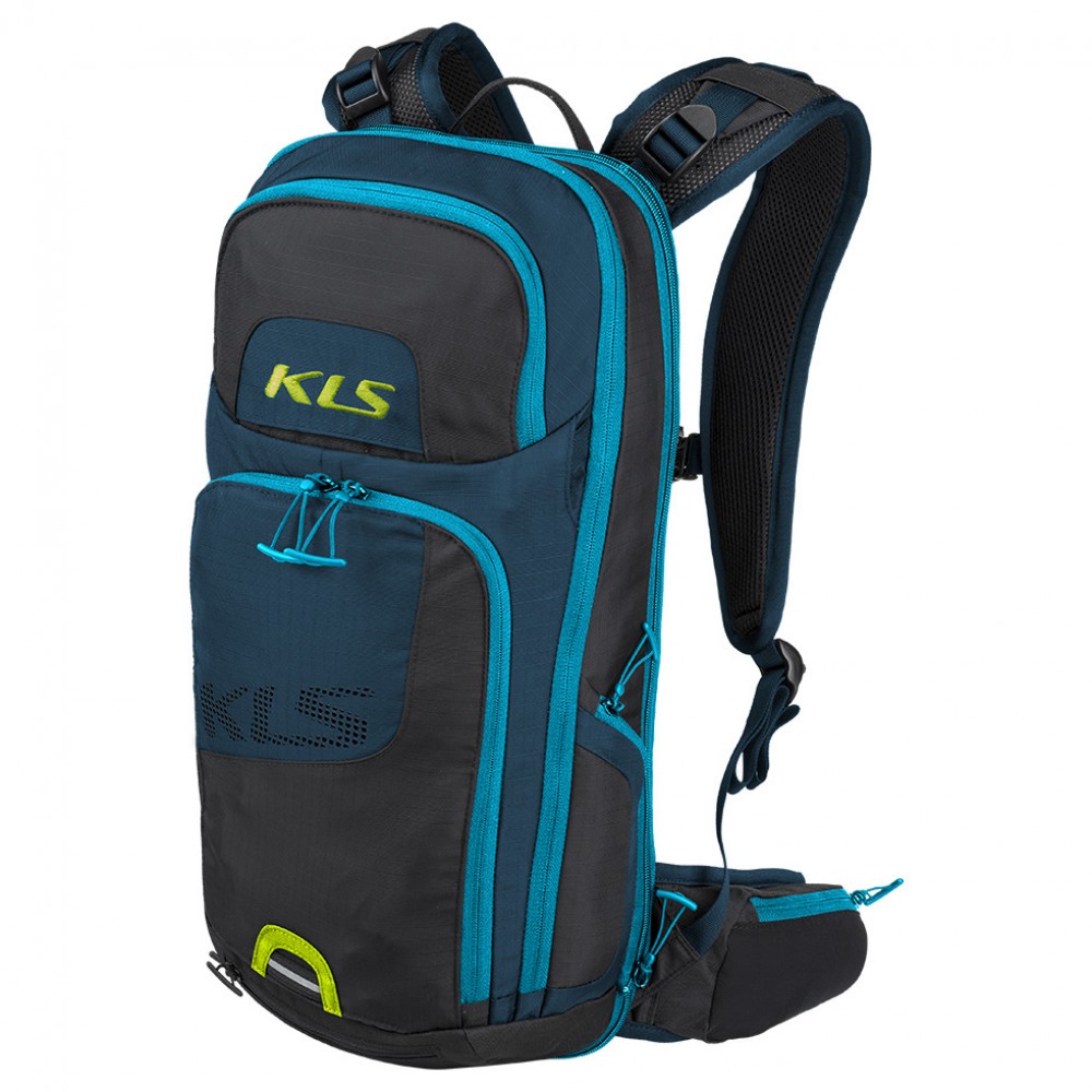 Рюкзак KLS Switch 18, интегрированная защита спины (возможно использование только защитной панели и гидратора), объём 18л, интегрированный дождевик