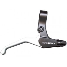 Tektro ручка тормозная cl520-rs правая, под 2 пальца, алюминий, для v-brake и шифтеров rapidfire, чёрн./серебр., 152г/пара, для city/trekking