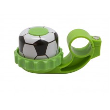 детский поворотный звонок футбольный мяч зеленый