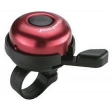 Велосипедный звонок cd-603, мтериал: алюминиевый купол, пластиковая база. крепление: на руль d:22,2мм. цвет: красный.